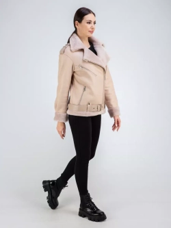 Дубленка авиатор натуральная зимняя