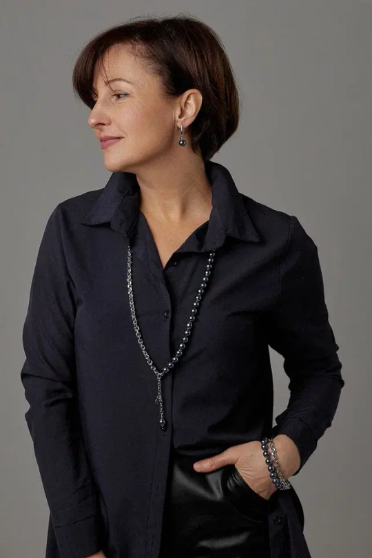 Серьги Ренессанс круглый бензиновый жемчуг 1 см, оттенок серебро