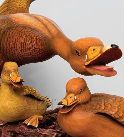 32-008 Фигура «Семейка уток» (о.Бали)