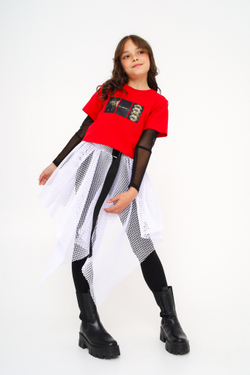 Футболка SETKA INZIBE GIRL, красная