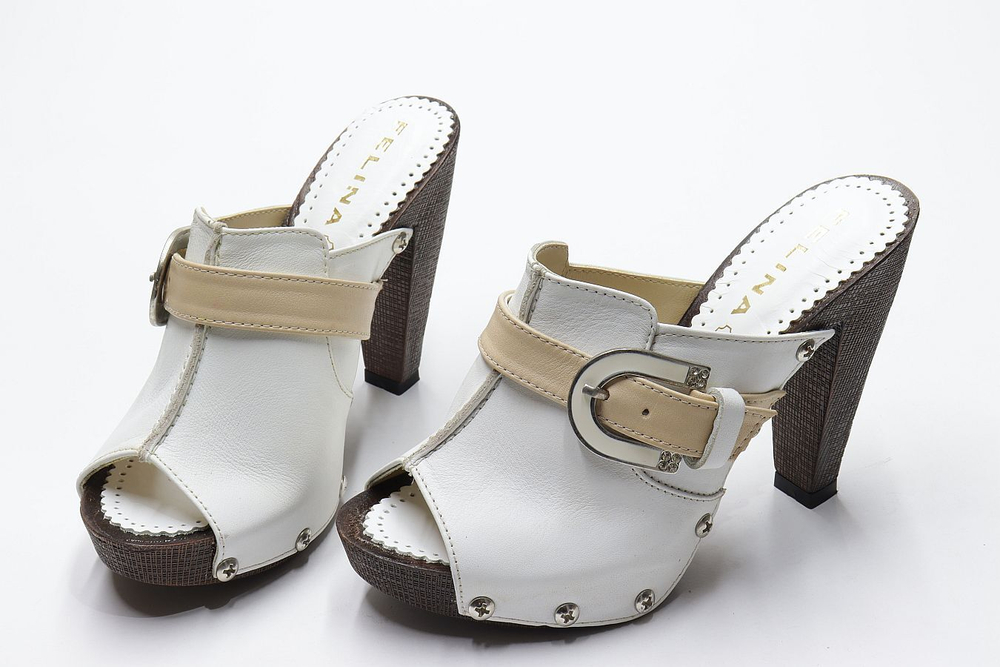 Сабо нат. кожа (36-40)р. / шт.