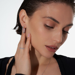 Серьги ROUND 25 mm