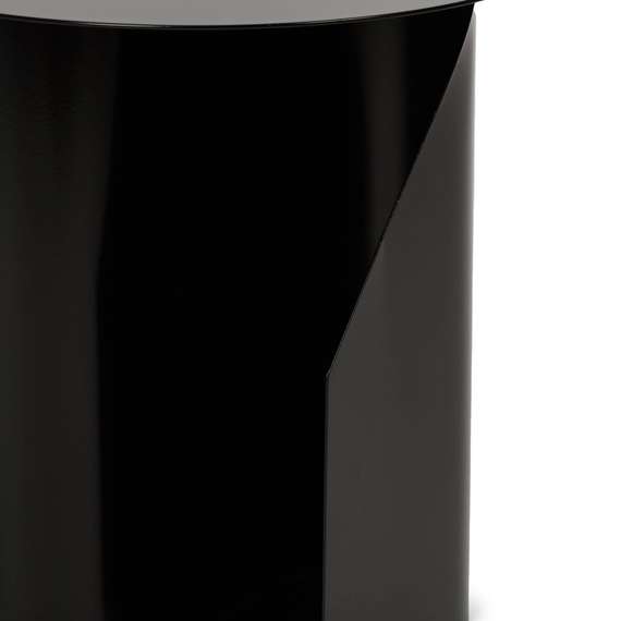 Кофейный стол Lymi диаметр 45, черный