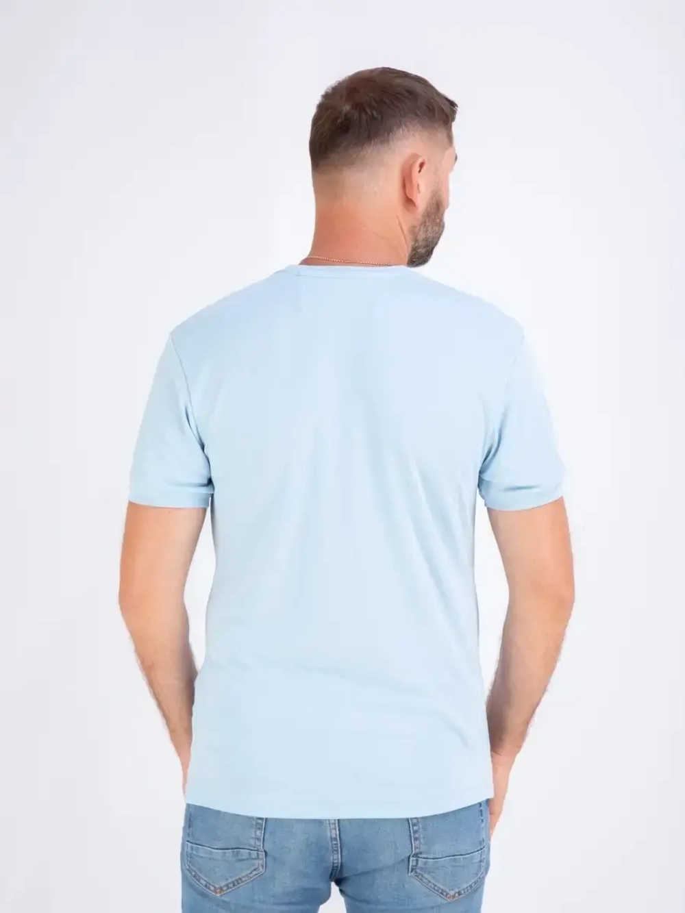 Футболка мужская однотонная Турция