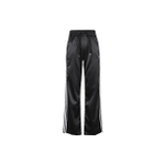 Брюки Adidas спортивные женские (атлас), черн.
