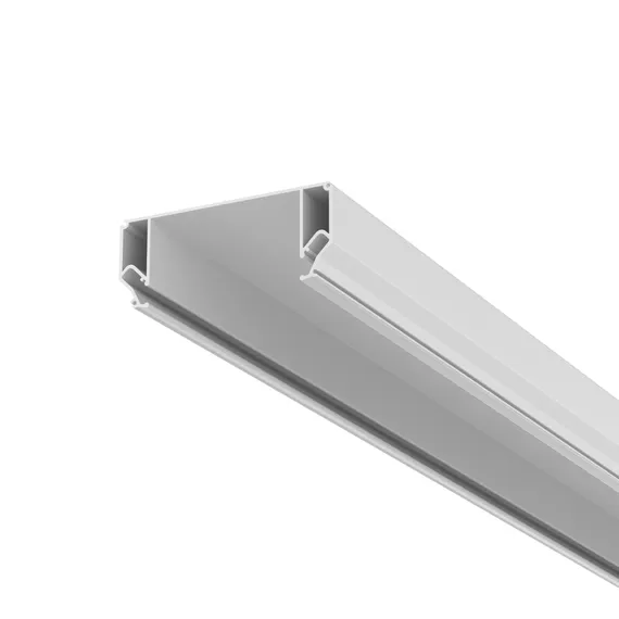Алюминиевый профиль ниши скрытого монтажа в натяжной потолок 99x40 Technical alm-9940-sc-w-2m
