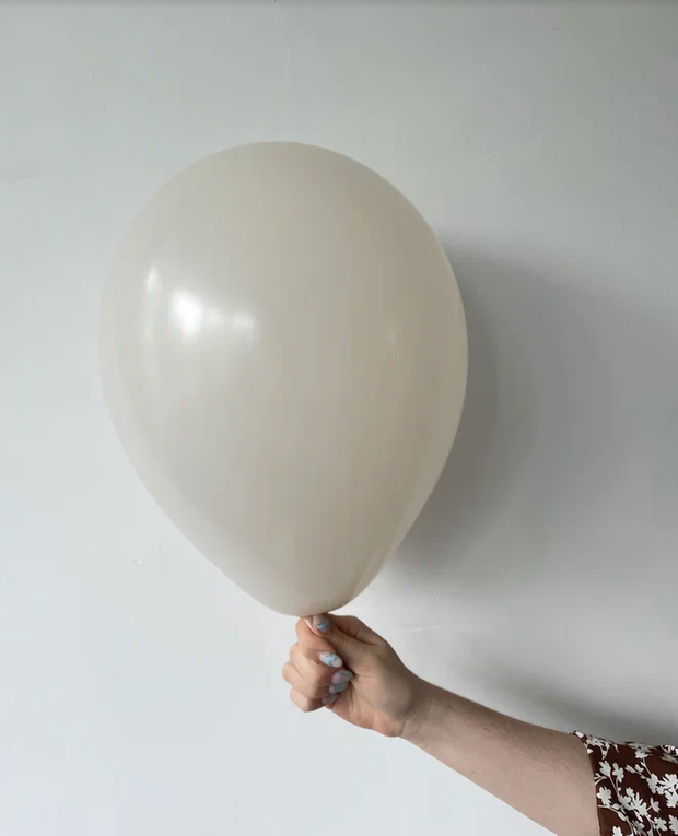 S Шар пастель 12'' / 30 см Кремовый / Cream (БГ-17)