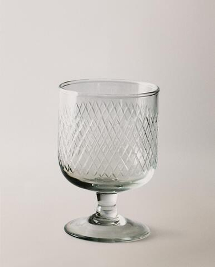 Zara Home бокал из стекла, цвет прозрачный, 11 см