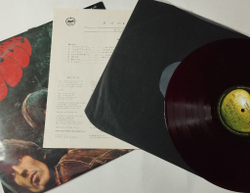 Винтажная виниловая пластинка LP The Beatles Rubber Soul (Japan 1970) (Red Wax Vinyl)