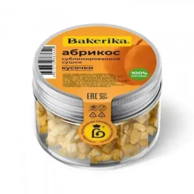 Абрикос сублимированной сушки Bakerika, 20 г