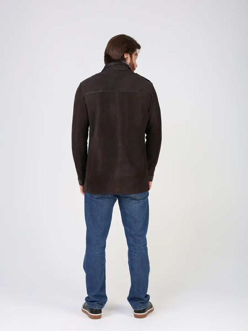 Кожаная куртка демисезонная пальто замша