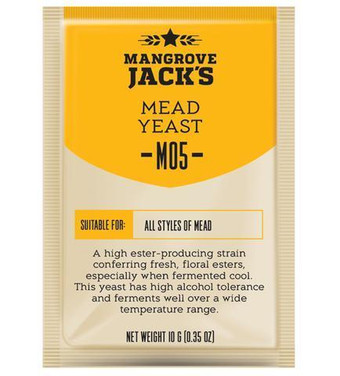 Дрожжи для медовухи Mangrove Jack's "Mead M05", 10 г