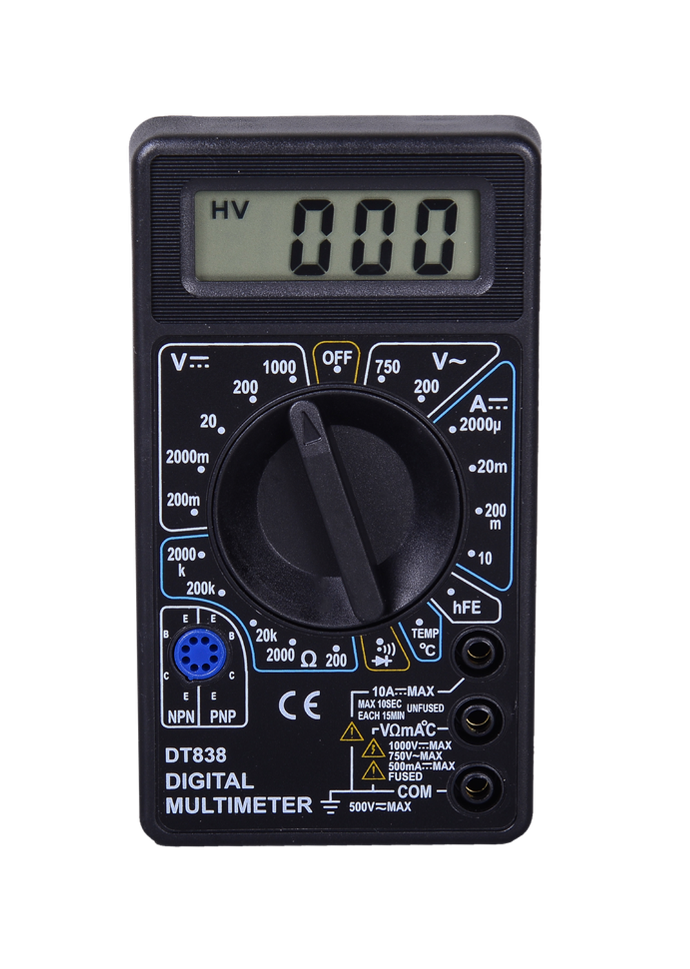 Мультиметр DT838