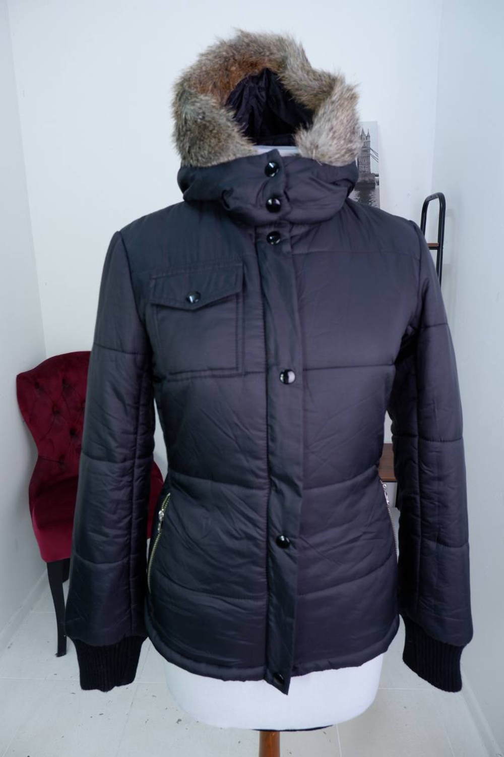 Куртка Please удобная, маркировка S, визуально 44 размер