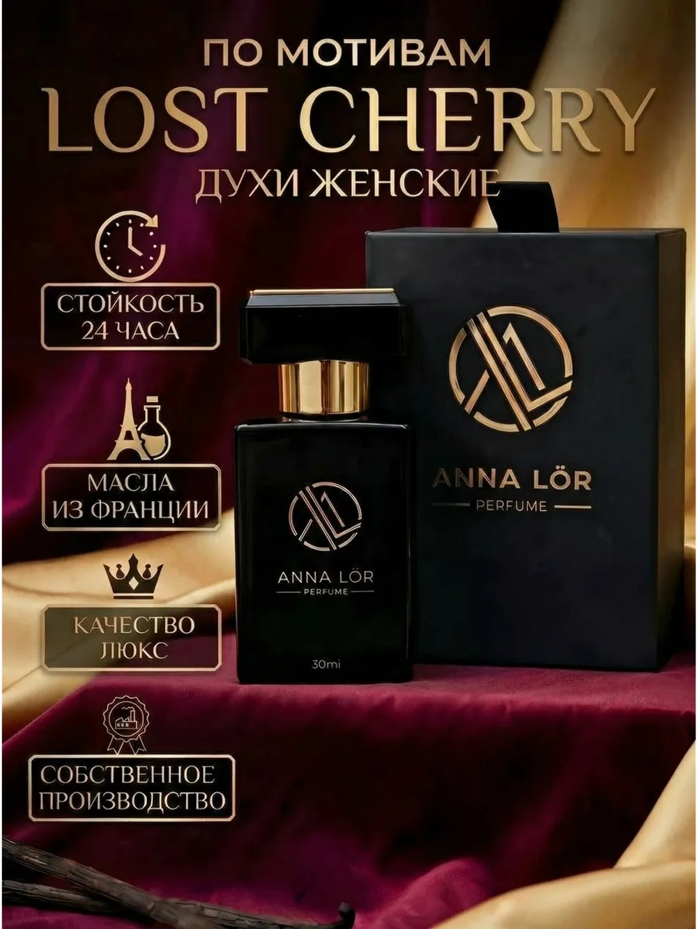 Духи женские по мотивам Lost cherry 30 мл