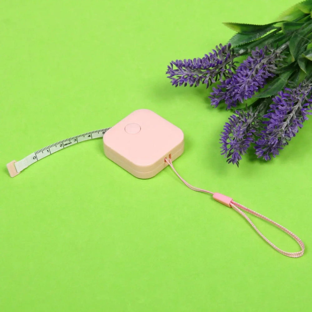 Сантиметровая лента - рулетка «Favorite Hous», цвет розовый, с кулиской, 150см