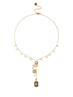 Чокер "Love cross star pearl" Gold