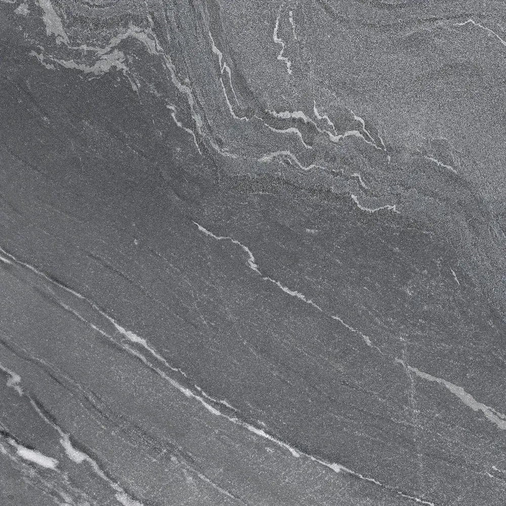 Керамогранит Alma Ceramica GFA57NXT70R Nexstone 57x57 черный глазурованный матовый / сахарный под камень