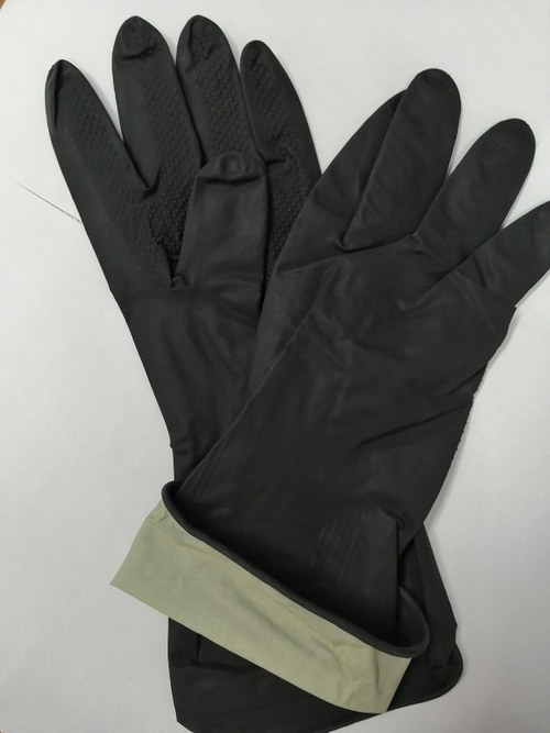 Перчатки резиновые техн. КСЩ тип II  удлин.300мм   раз. 8 (М)  Акция