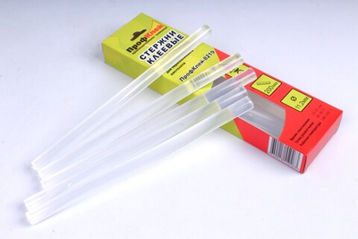 Клеевые стержни, d 11,2 мм, L 20 см, прозрачный