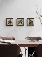 Картина на стену интерьерная на хосте 22,5*22,5 см