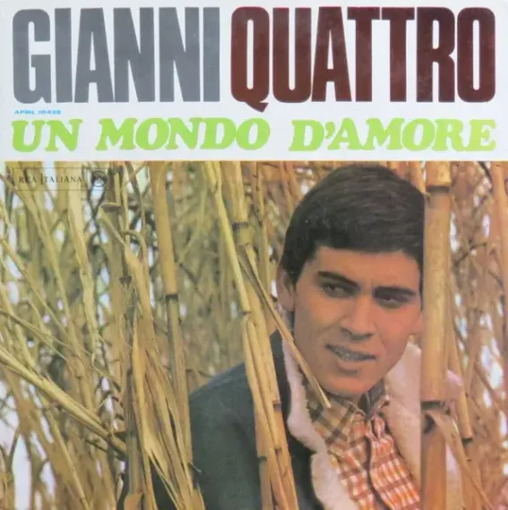 Gianni Morandi – Gianni Quattro - Un Mondo D&#39;Amore - LP