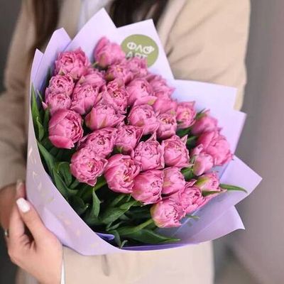 31 пионовидный сиреневый тюльпан