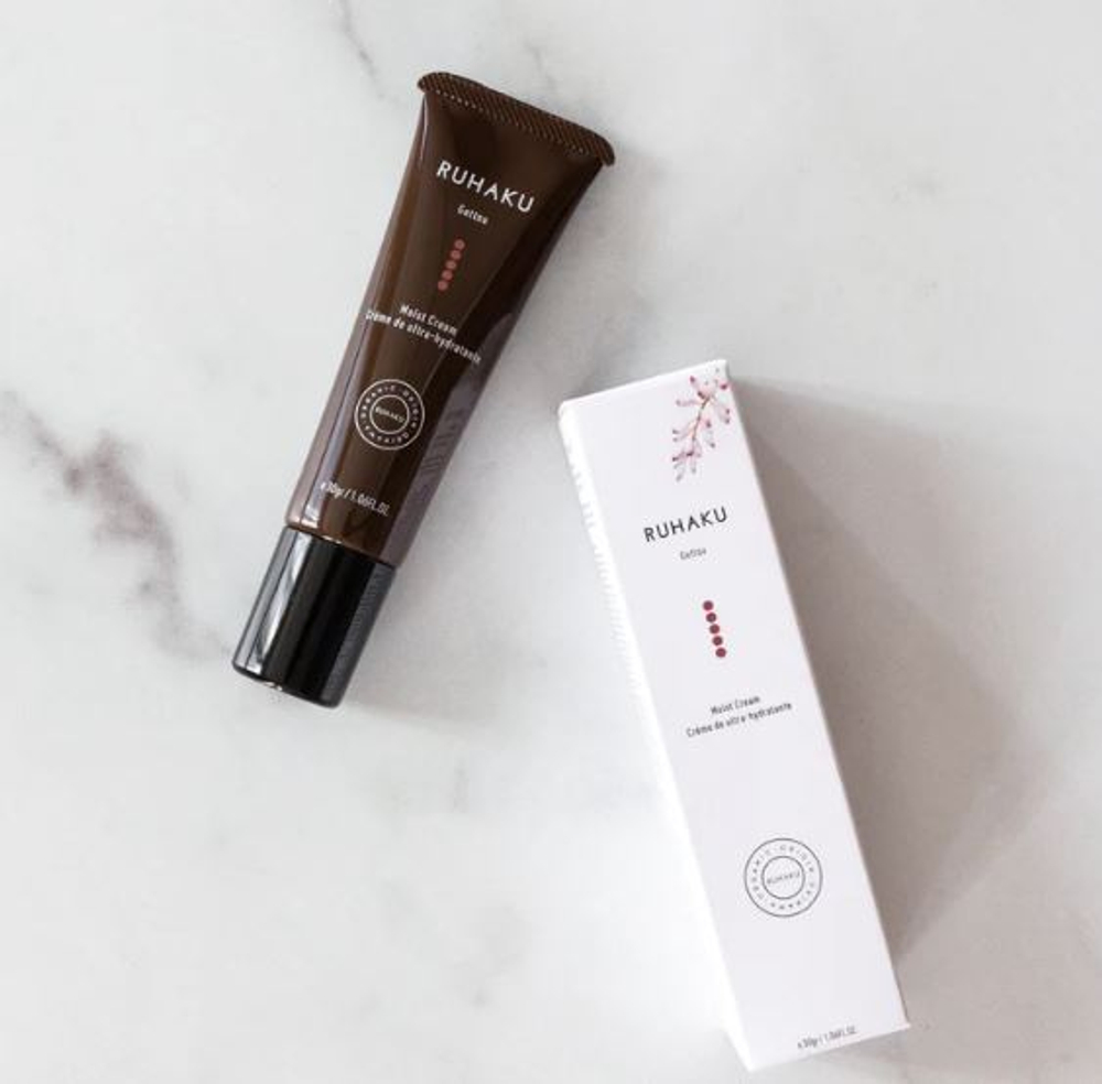 Органический антивозрастной крем RUHAKU Gettou Moist Cream S
