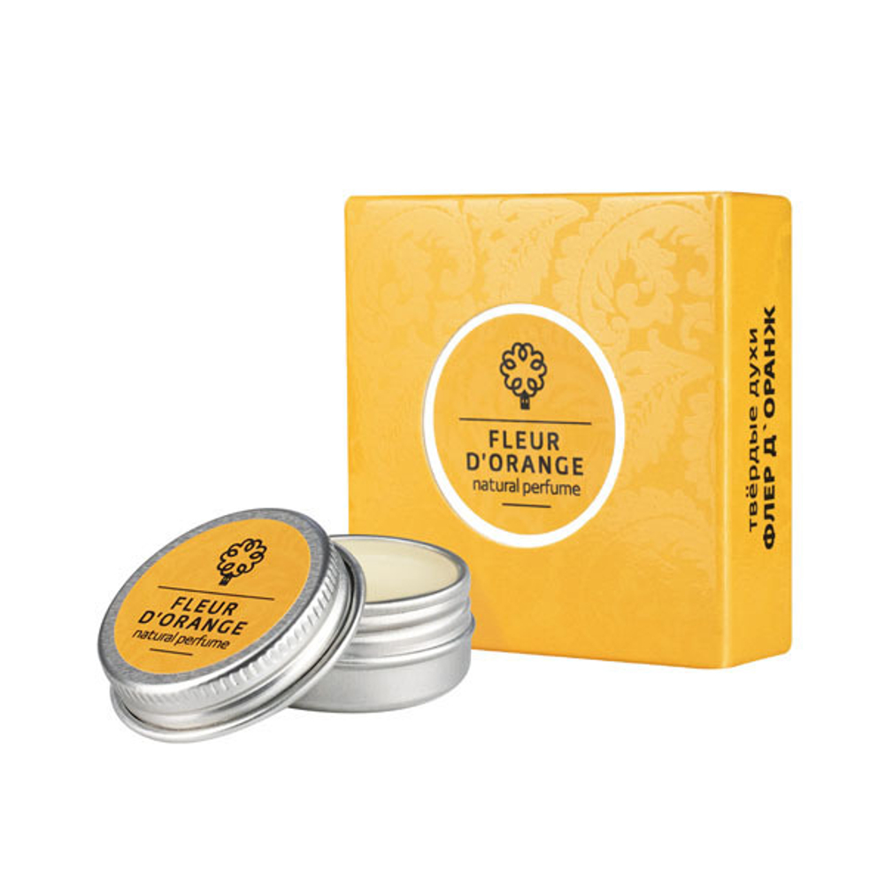 Натуральные твердые духи Фле д'Оранж, 10 г (3,86 б)