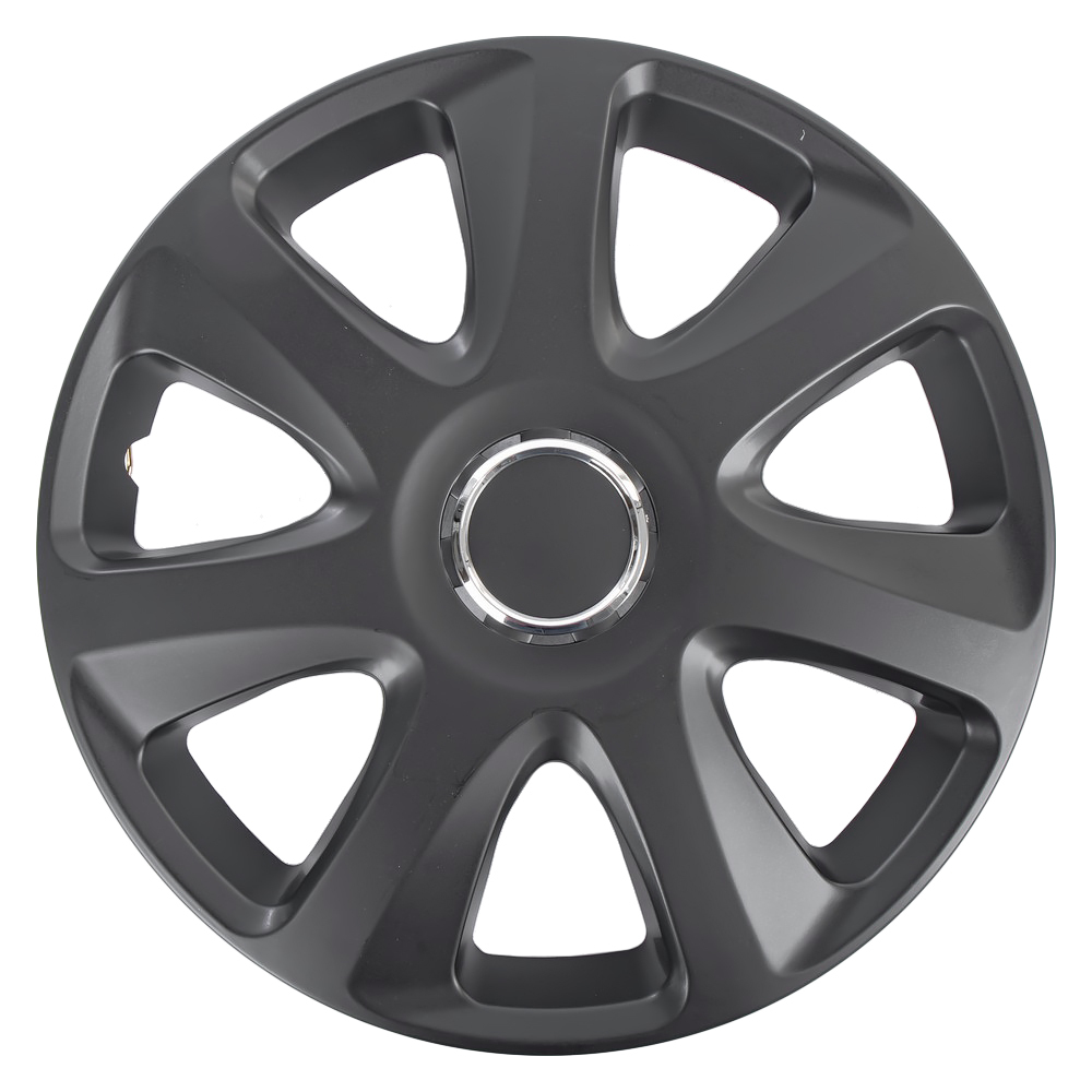 Колпаки R16 Saturn 4шт (черно-матовые) ABS-пластик ARNEZI A0702040