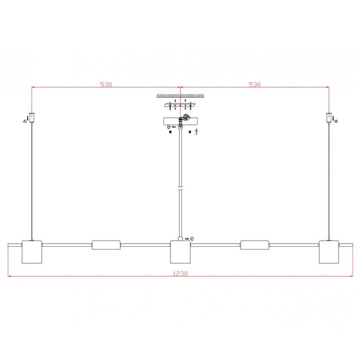 Подвесная светодиодная люстра Kink Light Карин 07624-5,02