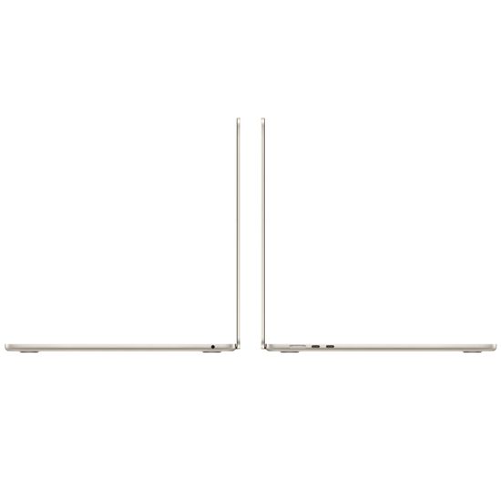 Apple MacBook Air 15" (M3, 8C CPU/10C GPU, 2024), 8 ГБ, 256 ГБ SSD, «сияющая звезда»