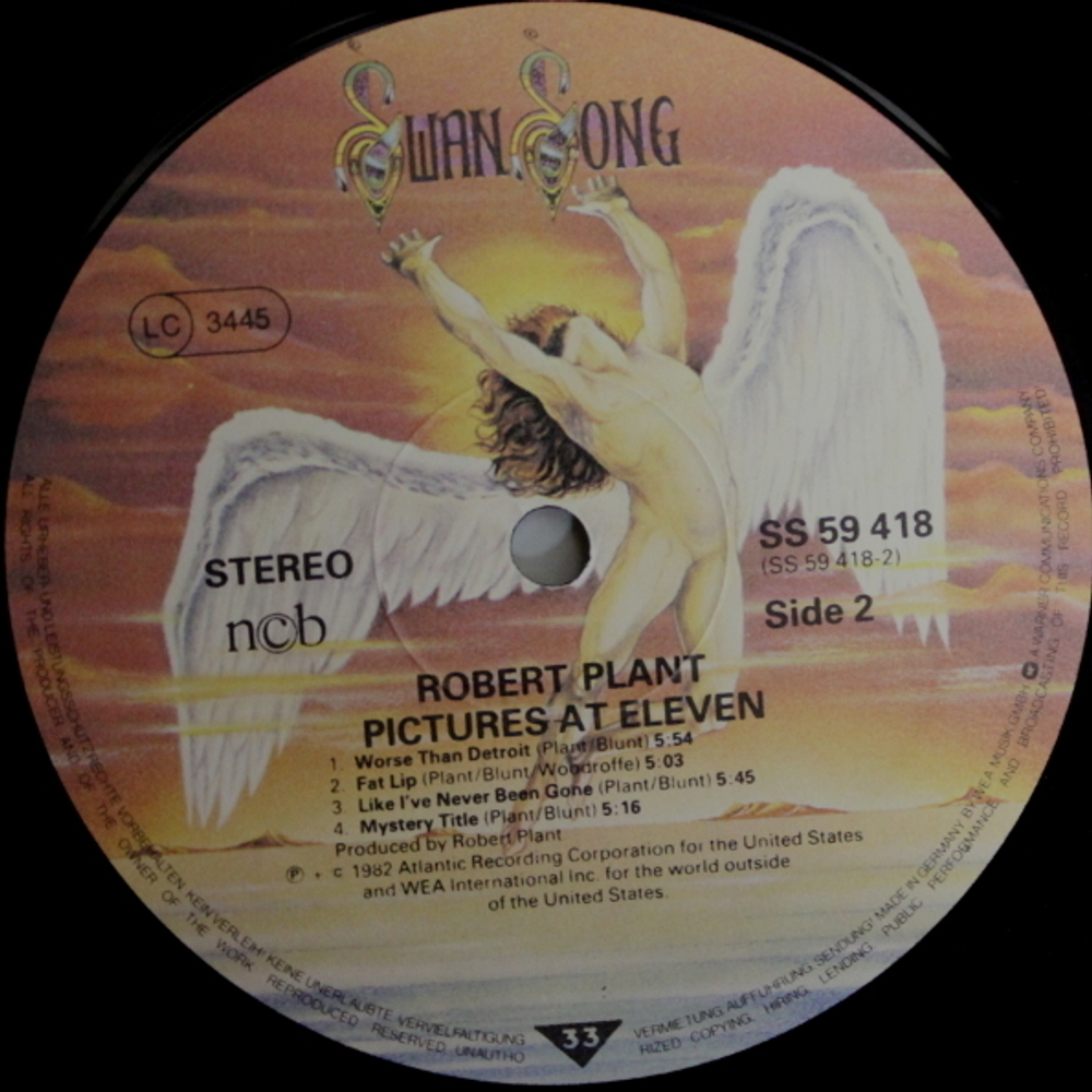 Robert Plant / Pictures At Eleven (LP)