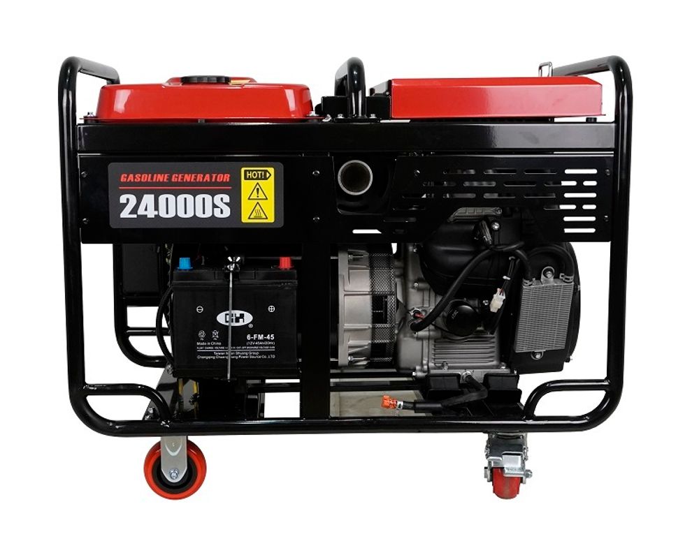 Генератор бензиновый Loncin LC24000S - [18 кВт / 380V] трехфазный