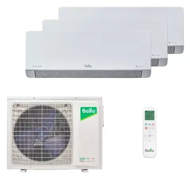 Мульти сплит-система Ballu на 3 комнаты (25+25+25 кв.м) серия Defender