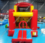 Детский надувной батут "Отличное настроение" 5,3*2,2*3,15 м