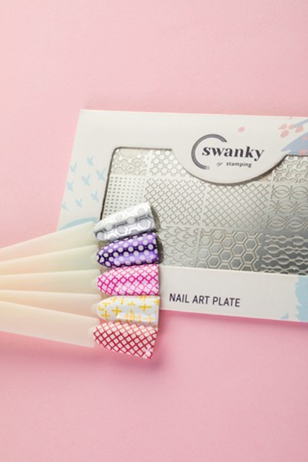 Пластина Swanky Stamping 004