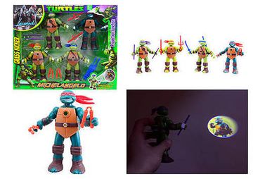 Набор Черепашки ниндзя 4в1