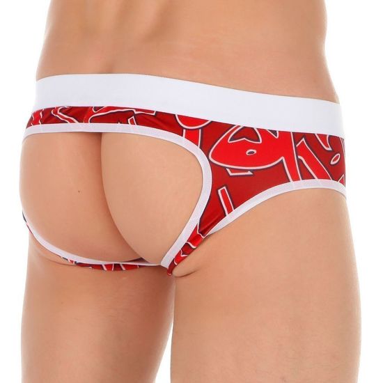 Трусы мужские джоки красные Boefje 35709