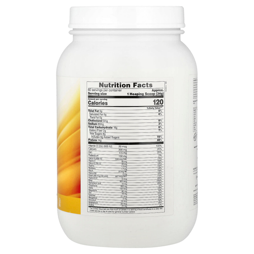NaturesPlus, Spiru-Tein®, протеиновый порошок, со вкусом банана, 1,2 кг (4,5 фунта) (2040 г)
