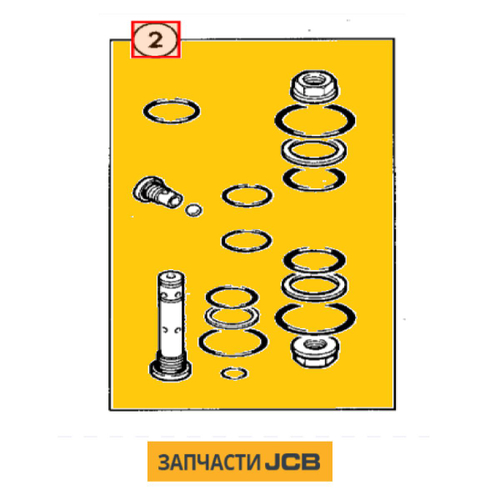 Клапан JCB 334/C9974