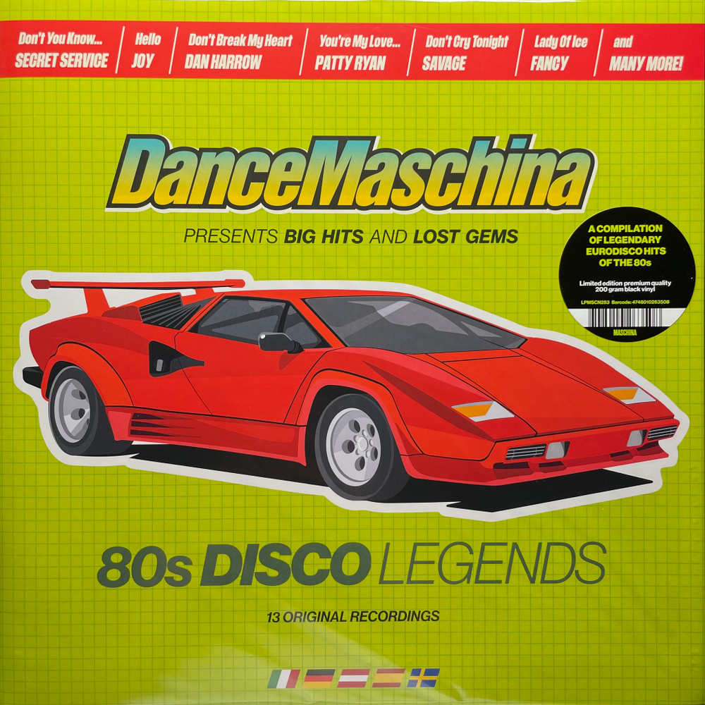 Сборник Dancemaschina:80s Disco Legends (Эстония 2025г.)