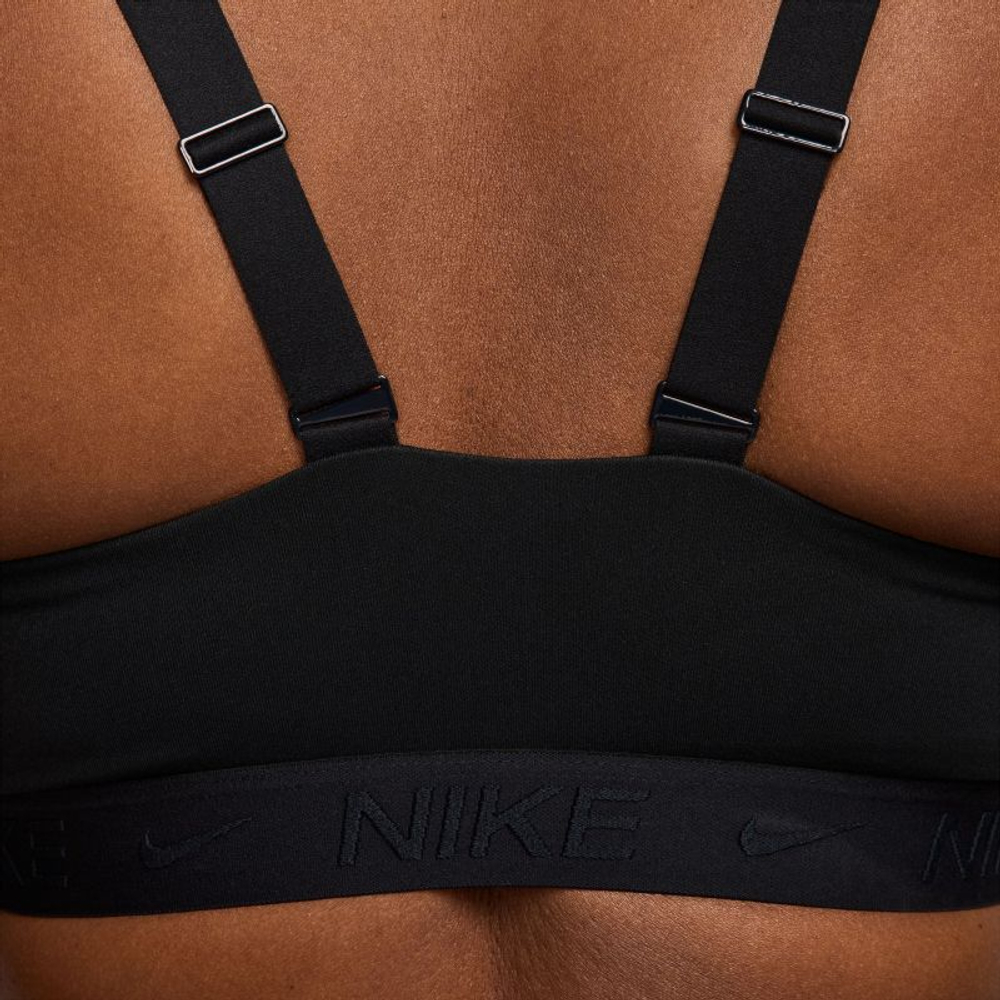 Теннисный бюстгальтер Nike Indy Medium Support Padded Adjustable Sports - black/black