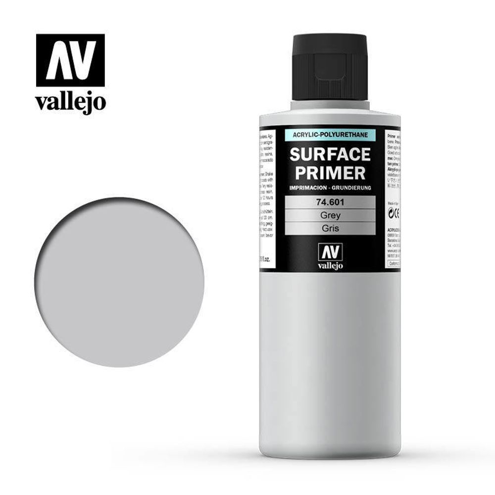 Surface primer 601-200ml. Grey