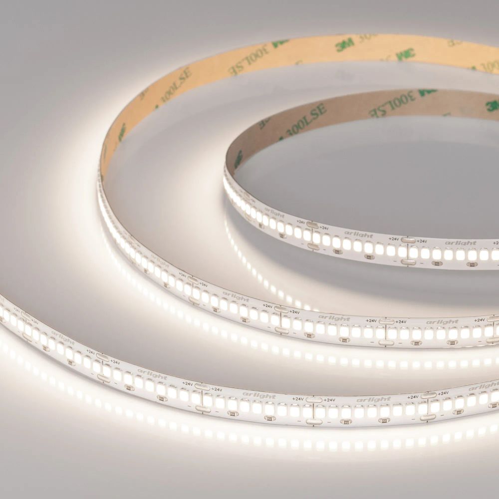 Светодиодная лента ULTRA-A288-10mm 24V Day4000 (17 W/m, IP20, 5m) (Arlight, высок.эфф.200 лм/Вт) 054930
