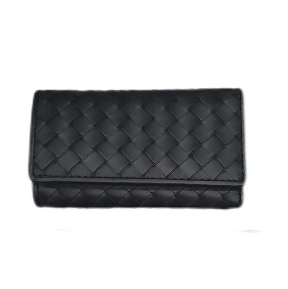 Ключница Bottega Veneta Intrecciato черный
