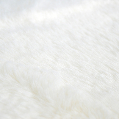 Коврик прикроватный 50*80см, мягкий ворс, полиэстер, молочный