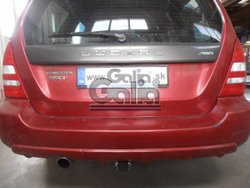 Фаркоп оцинкованный Galia S072A для Subaru Forester 1997-2008(паспорт и сертификат в комплекте)(без электрики)