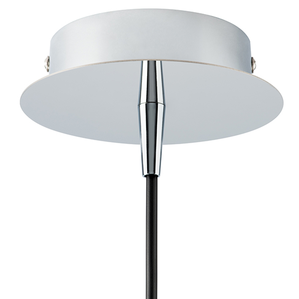 803043 Подвес PENTOLA 1х25W G9 ХРОМ/ЯНТАРЬ