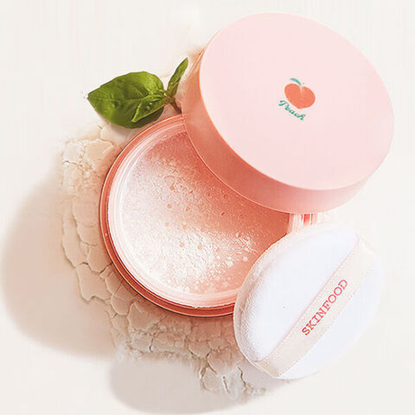 Матирующая рассыпчатая пудра с экстрактом персика SkinFood Peach Cotton Multi Finish Powder, 5гр